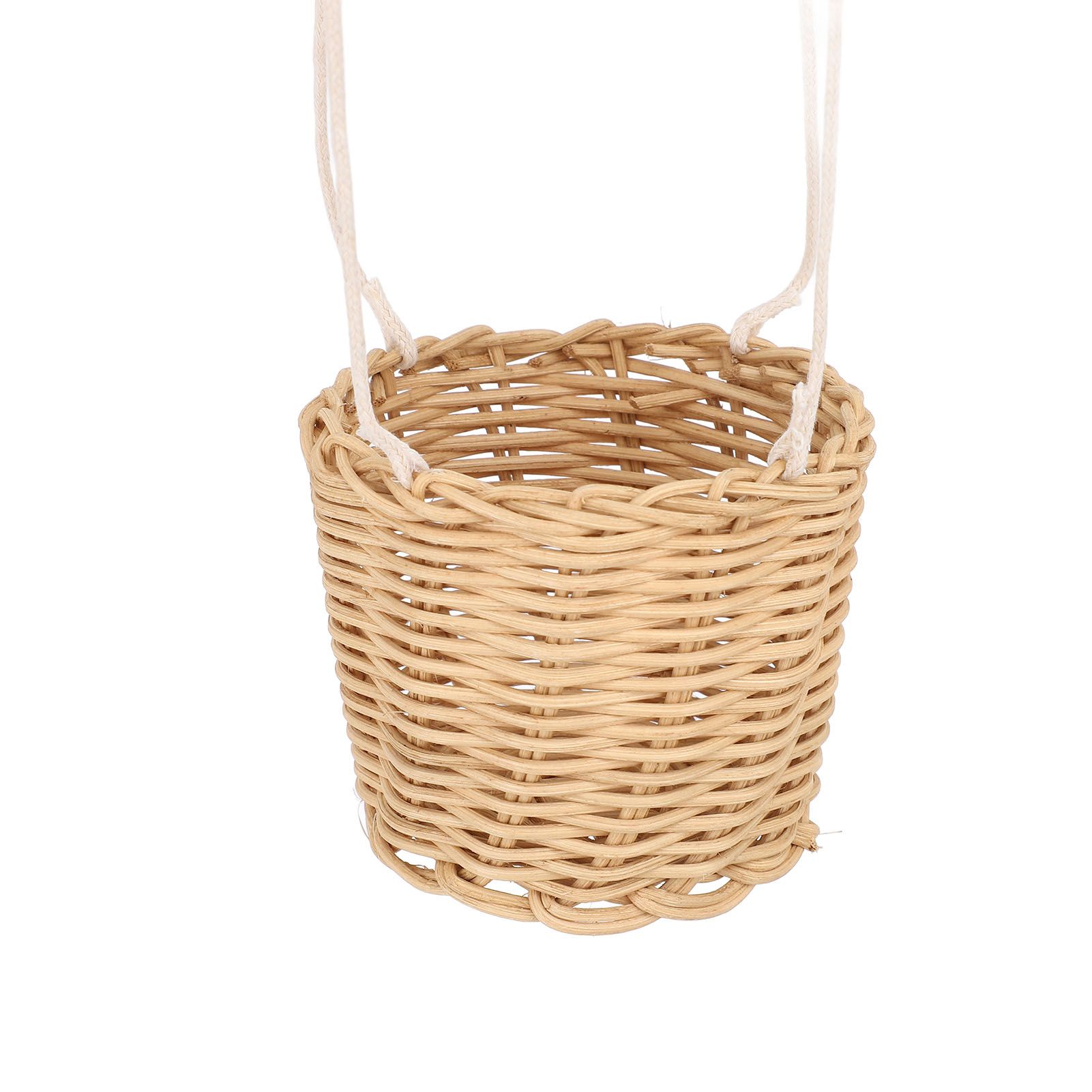 Hot Air Balloon Hanging Decor Rattan Fabric Hot Air Balloon Pendant Light view 5