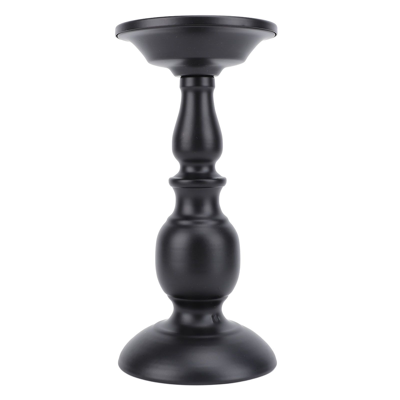 Retro Iron Candle Holder Metal Elegant Decorative Candlestick Holder Table view 8
