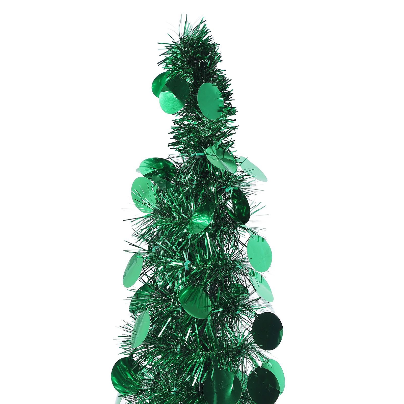 4.9ft PET Pop Up Xmas Tree Artificial Xmas Tree Folding Holiday Party view 2