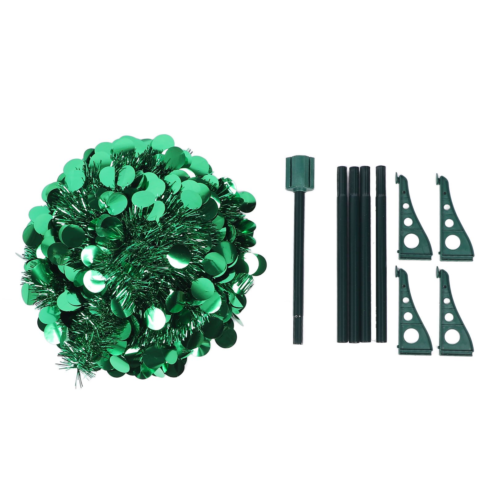 4.9ft PET Pop Up Xmas Tree Artificial Xmas Tree Folding Holiday Party view 3