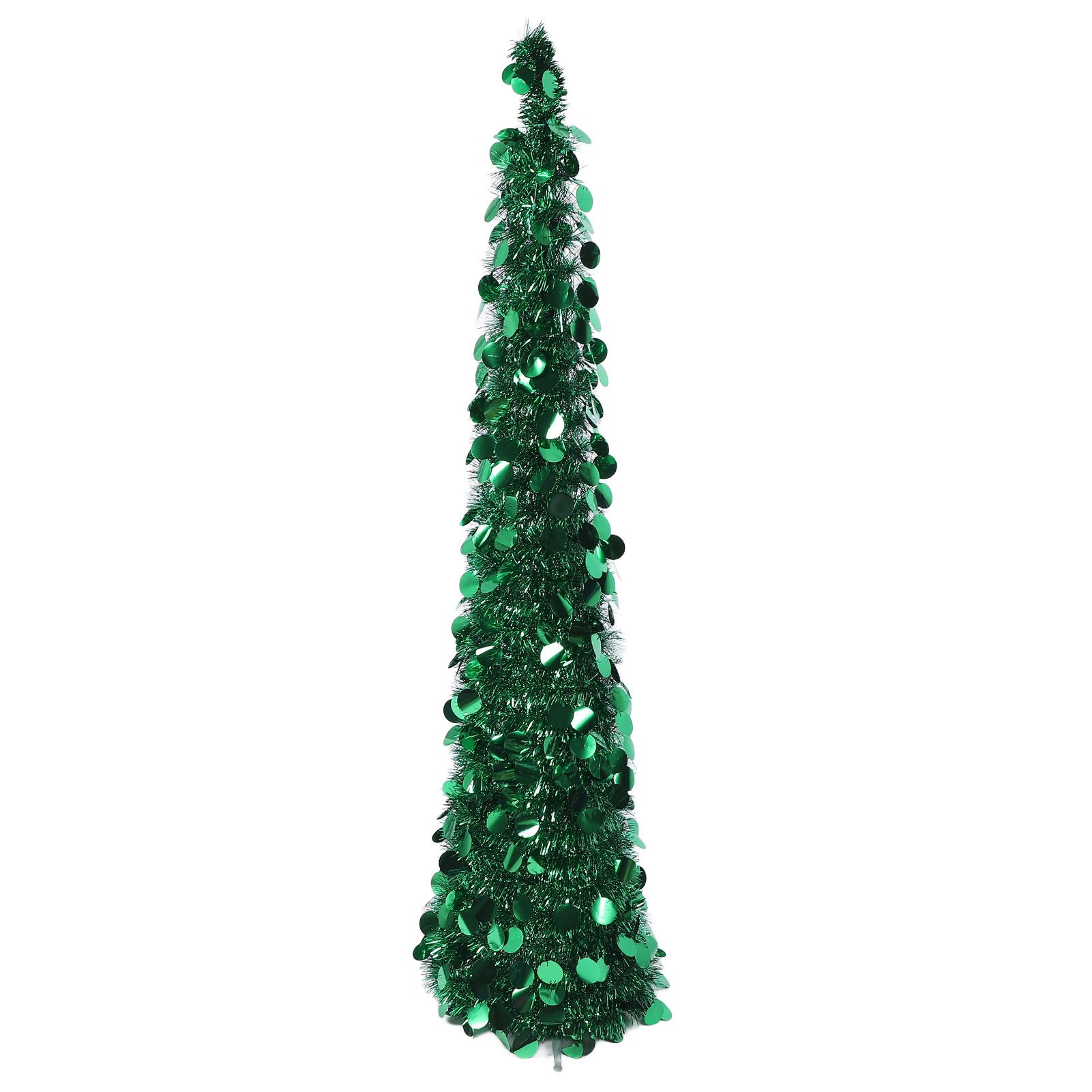 4.9ft PET Pop Up Xmas Tree Artificial Xmas Tree Folding Holiday Party view 6