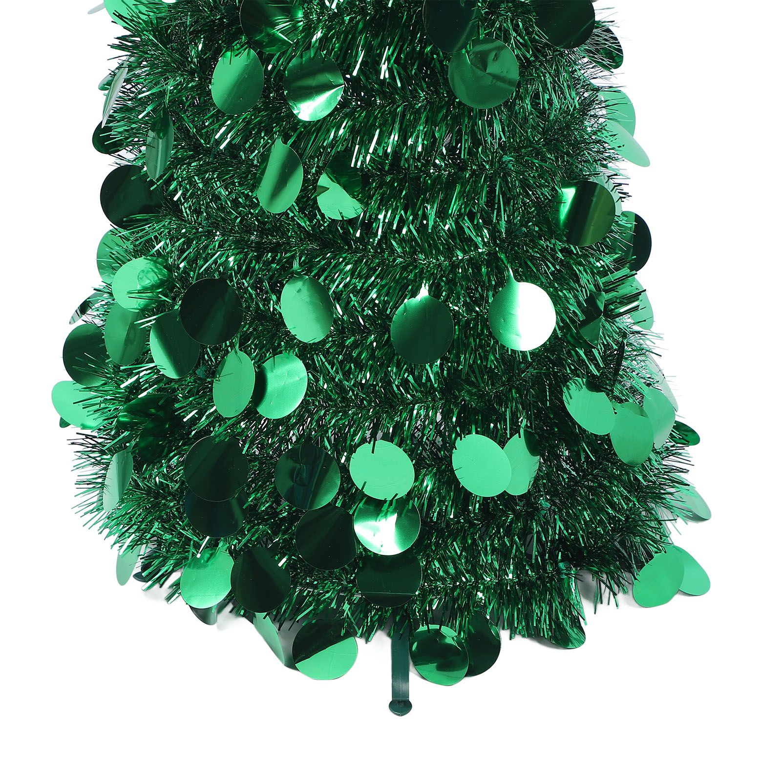 4.9ft PET Pop Up Xmas Tree Artificial Xmas Tree Folding Holiday Party view 7