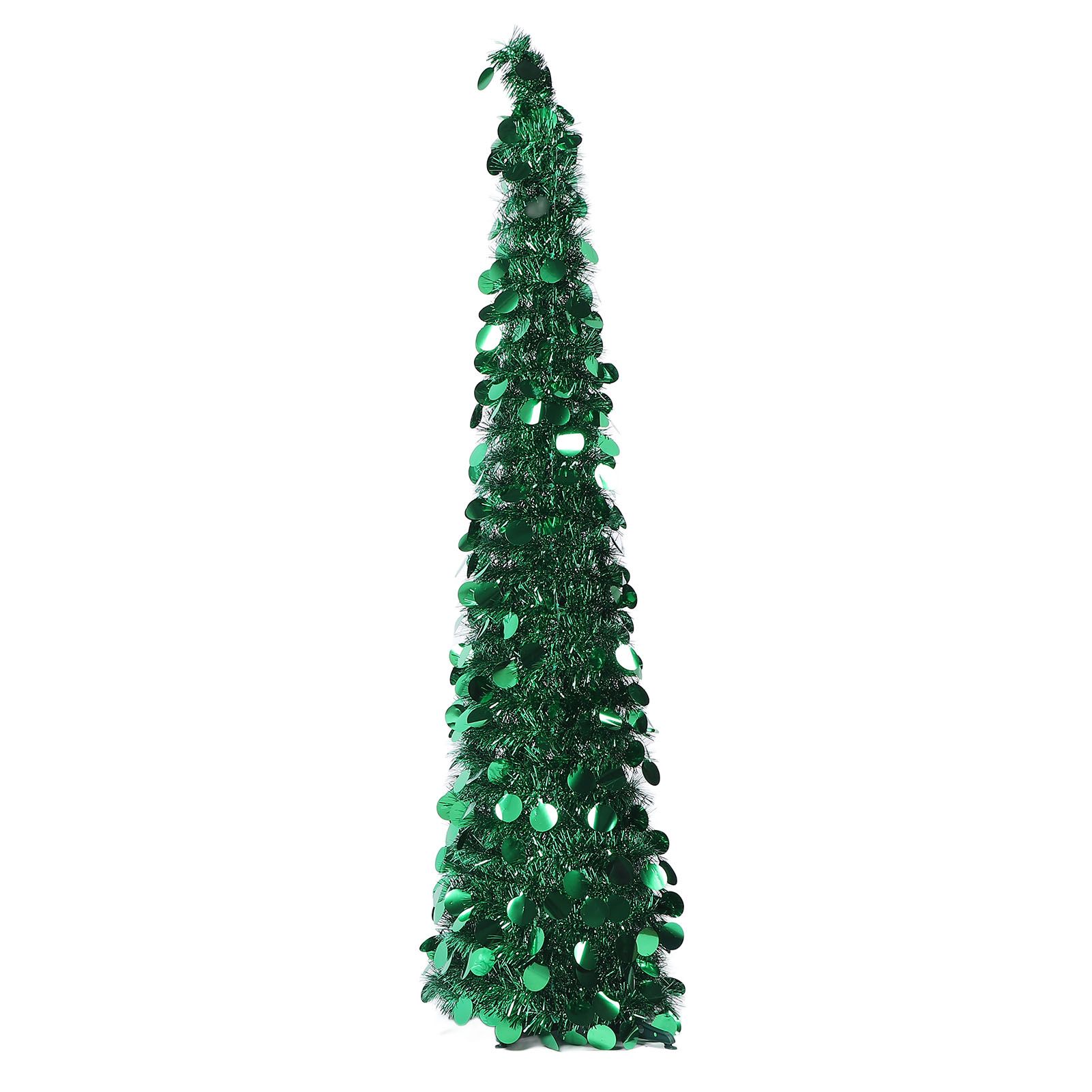 4.9ft PET Pop Up Xmas Tree Artificial Xmas Tree Folding Holiday Party view 10