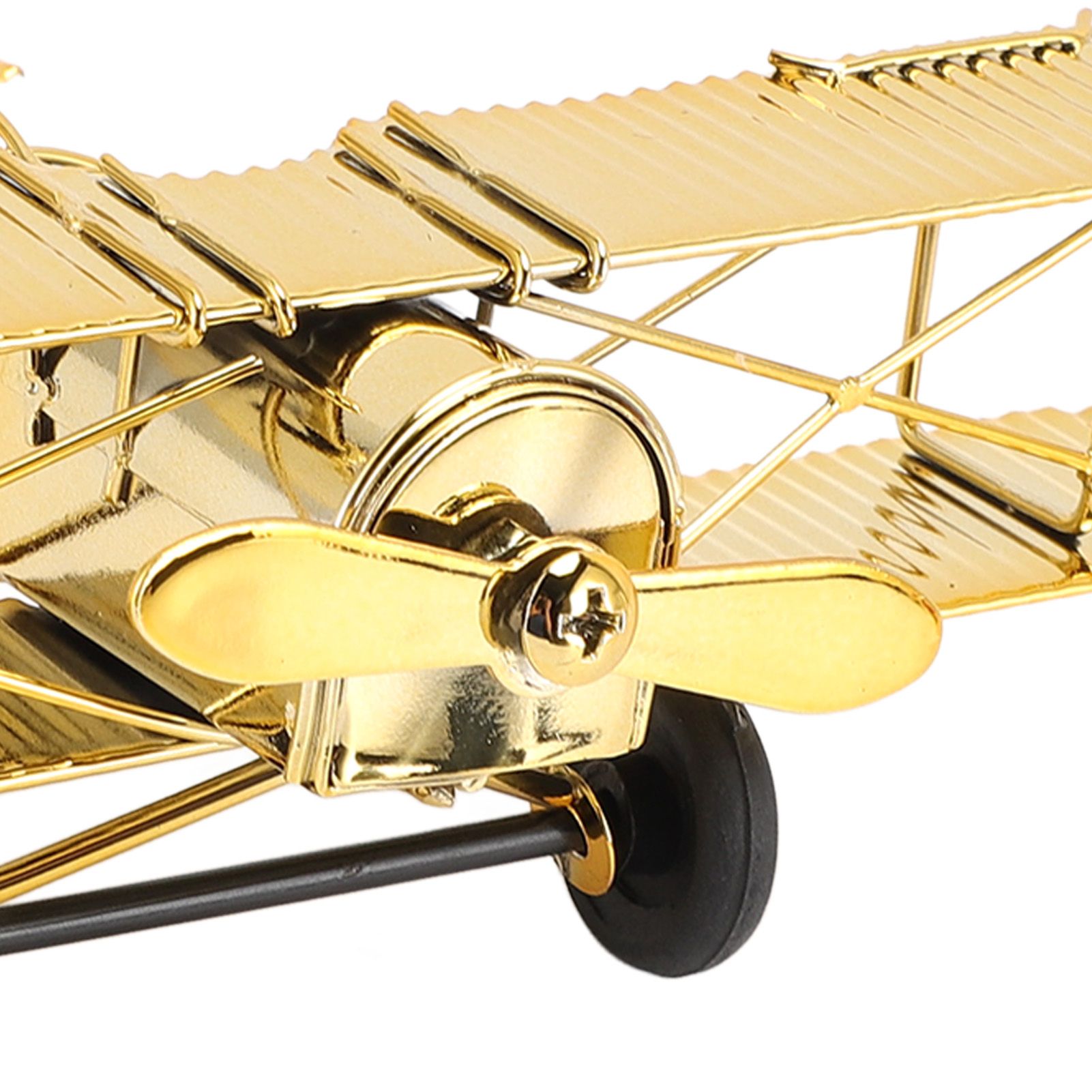 Metal Airplane Decoration Middle Size Iron Airplane Desktop Decoration for view 2
