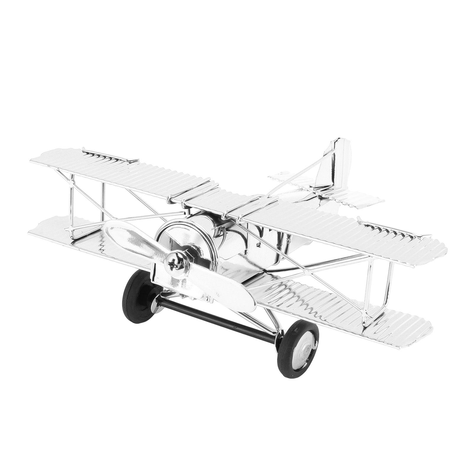 Metal Airplane Decoration Middle Size Iron Airplane Desktop Decoration for view 4