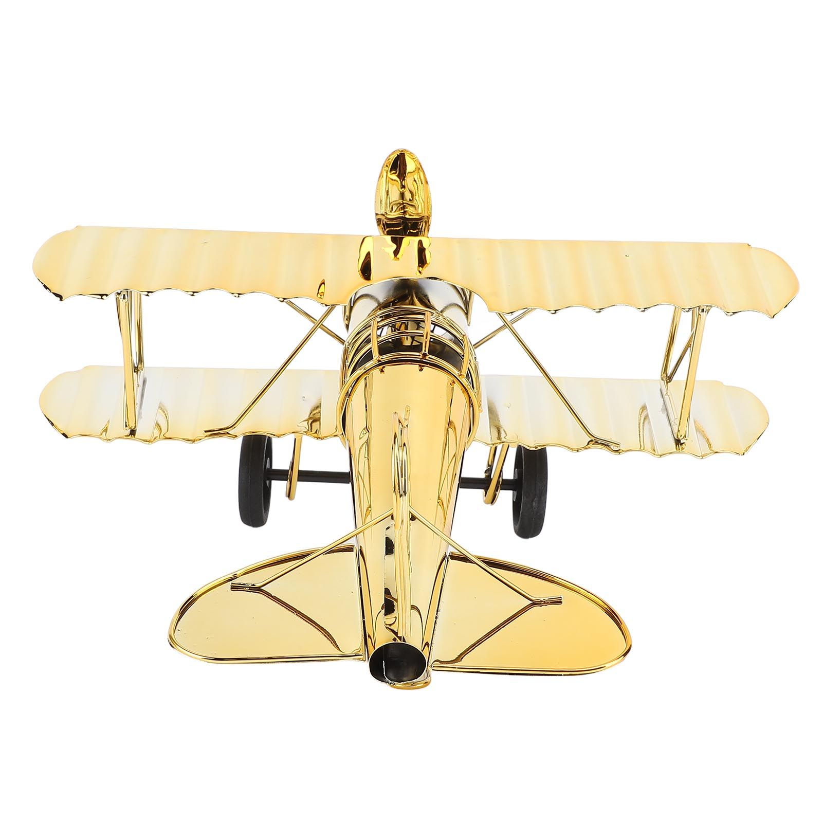 Large Vintage Airplane Model Simulation Retro Iron Airplane Ornament view 10