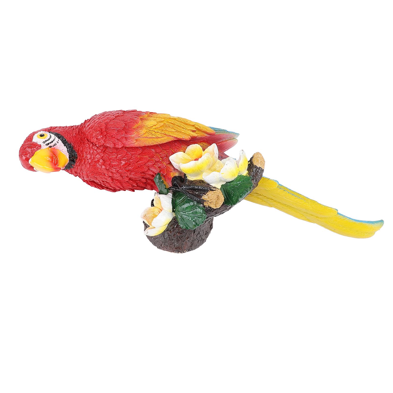 Parrot Sculpture Decoration Indoor Outdoor Resin Macaw Statue Figurine Garden view 4
