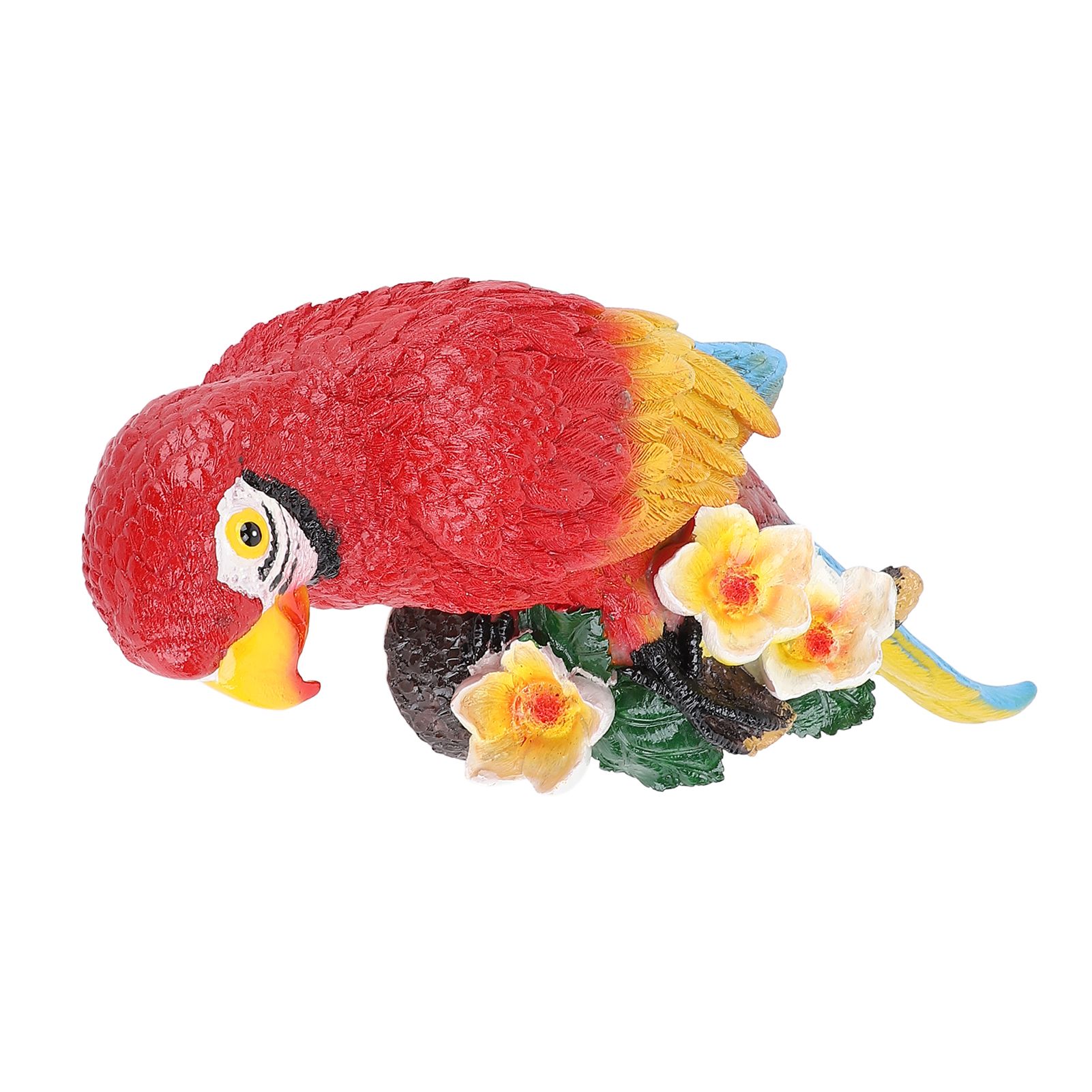 Parrot Sculpture Decoration Indoor Outdoor Resin Macaw Statue Figurine Garden view 9