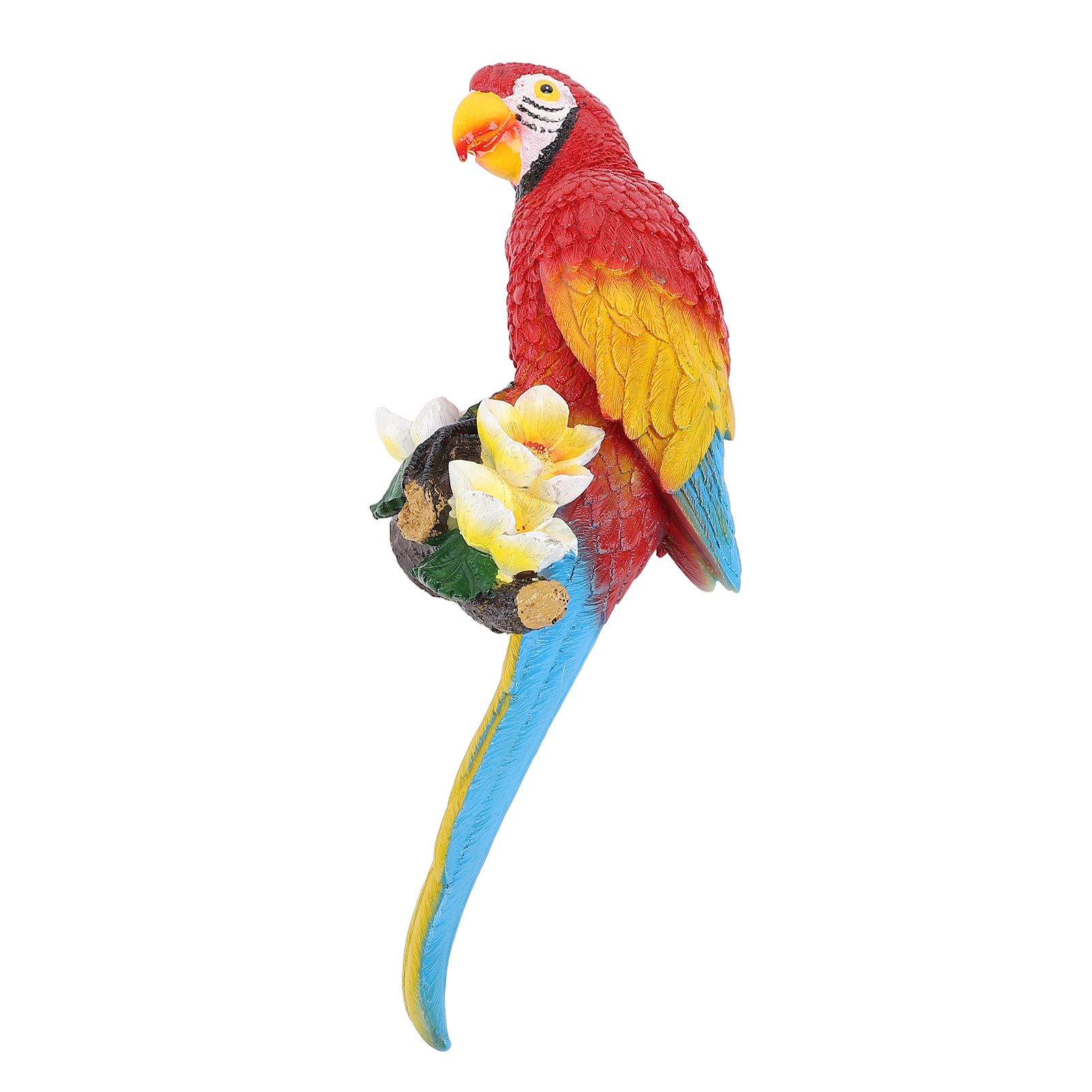 Parrot Sculpture Decoration Indoor Outdoor Resin Macaw Statue Figurine Garden view 11