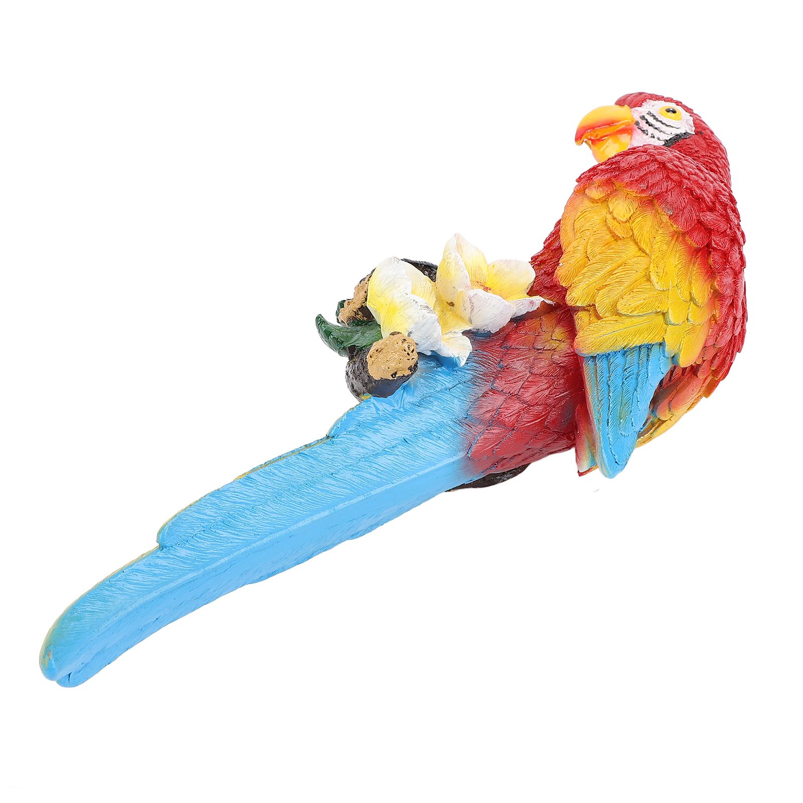 Parrot Sculpture Decoration Indoor Outdoor Resin Macaw Statue Figurine Garden view 12