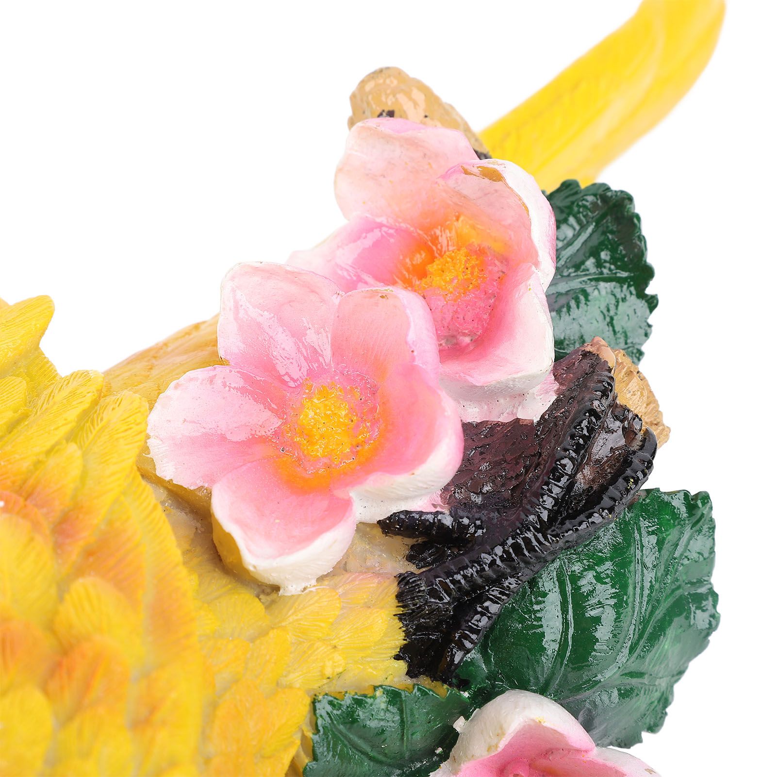 Hanging Parrots Sculpture Decorative Realistic Animal Parrots Garden Statues view 7