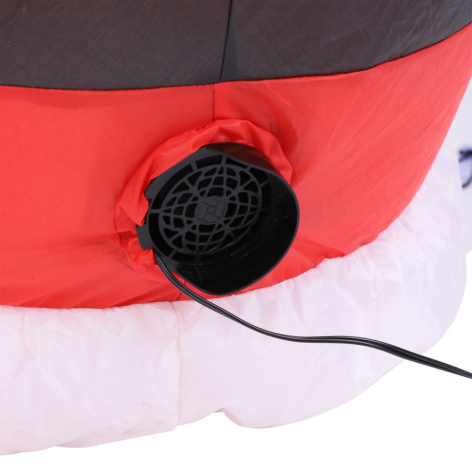 Inflatable Father Xmas with Blower LED Light 210T Polyester Fiber 3.9ft IP44 view 2