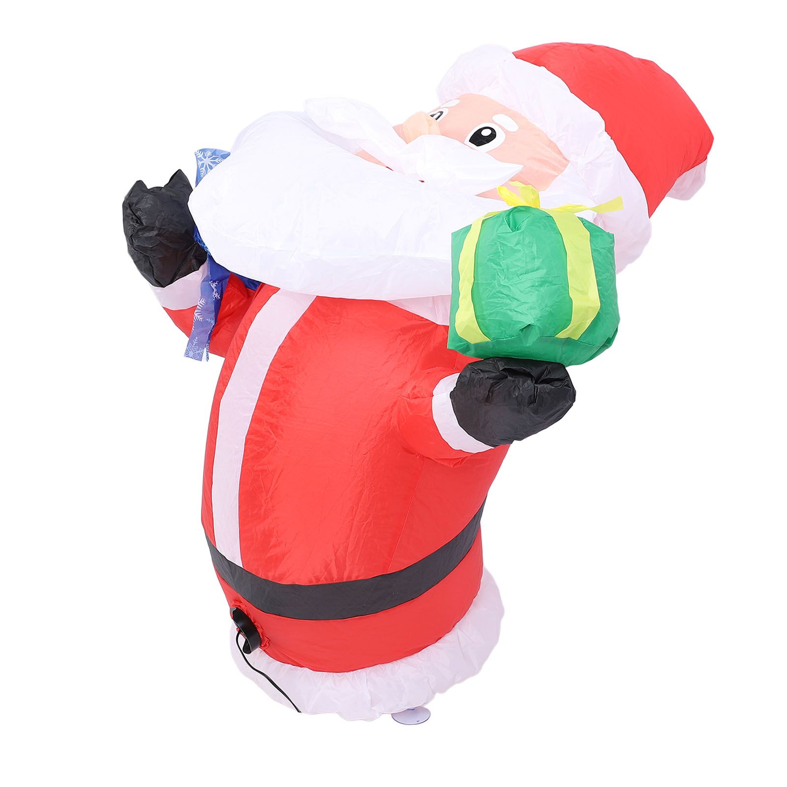 Inflatable Father Xmas with Blower LED Light 210T Polyester Fiber 3.9ft IP44 view 4