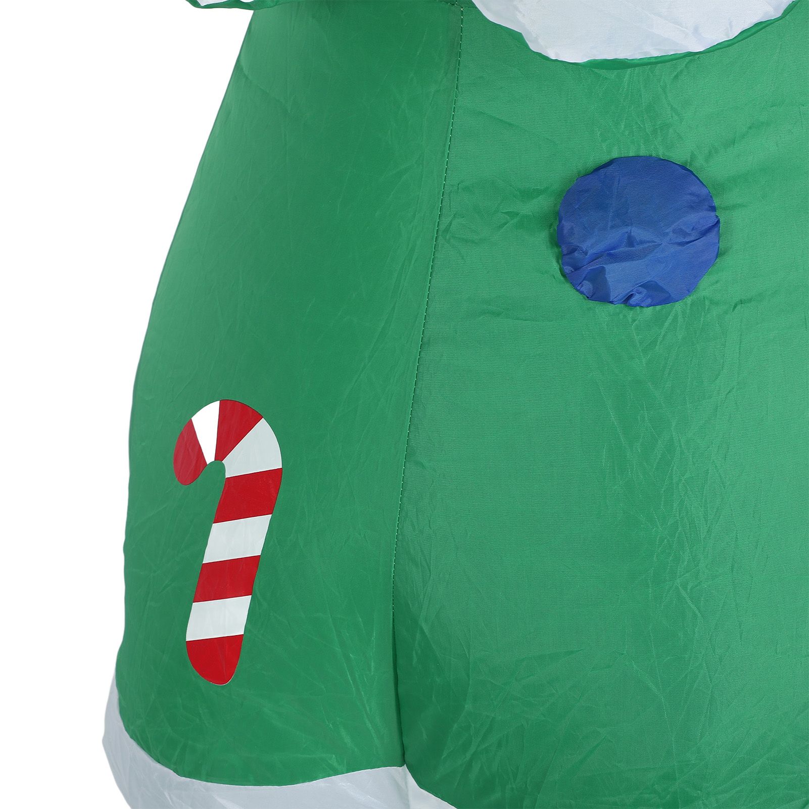 4.9FT Inflatable Xmas Tree LED Lighted 210T Polyester IP44 Water Resistant view 2
