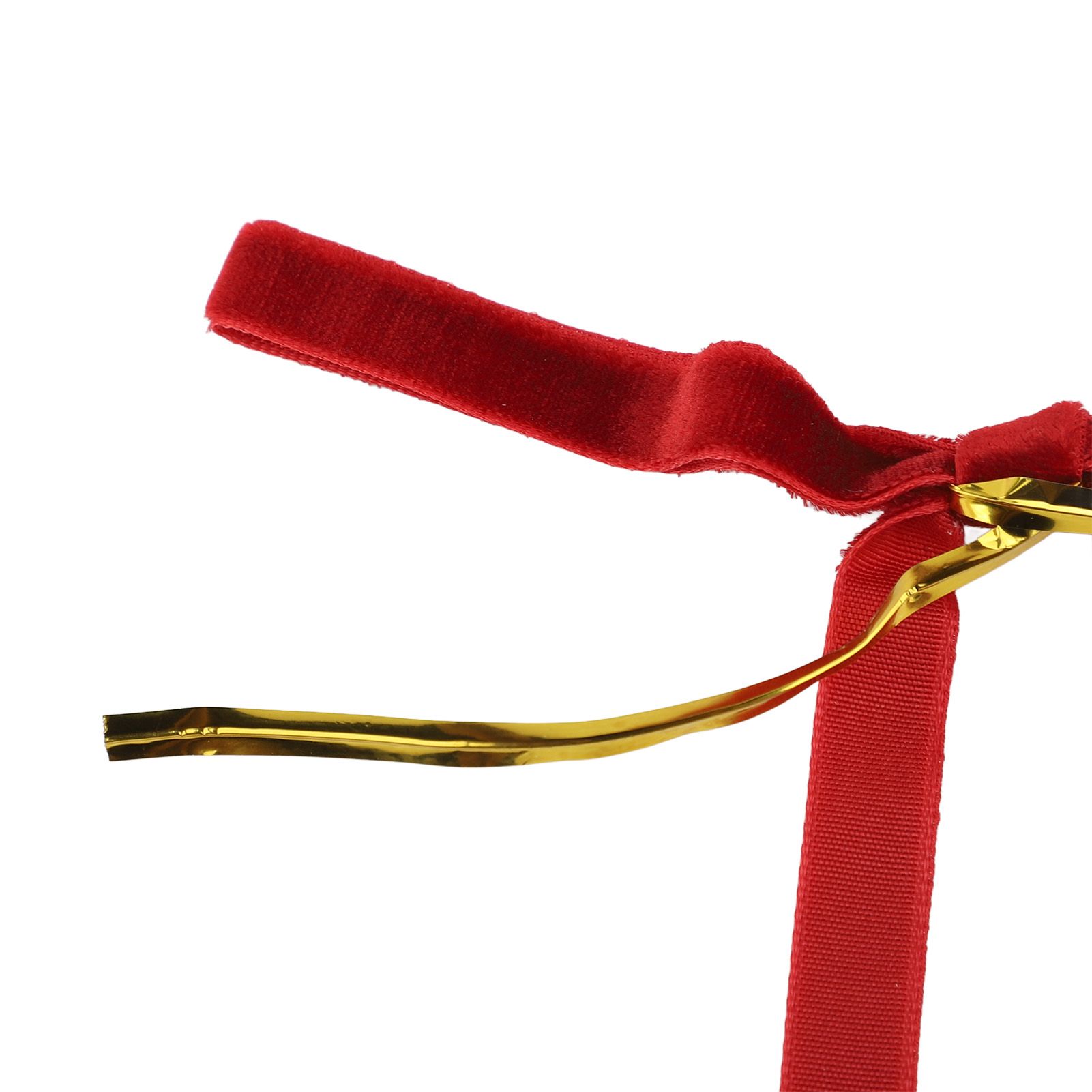 24pcs Velvet Bows Decorative Xmas Wreath Ribbon Bows for Xmas Garland Wedding view 5