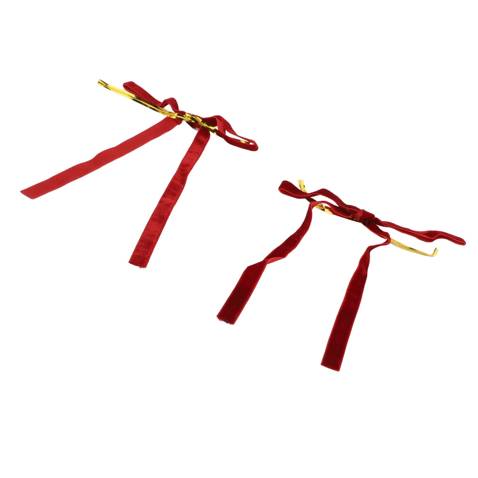 24pcs Velvet Bows Decorative Xmas Wreath Ribbon Bows for Xmas Garland Wedding view 9