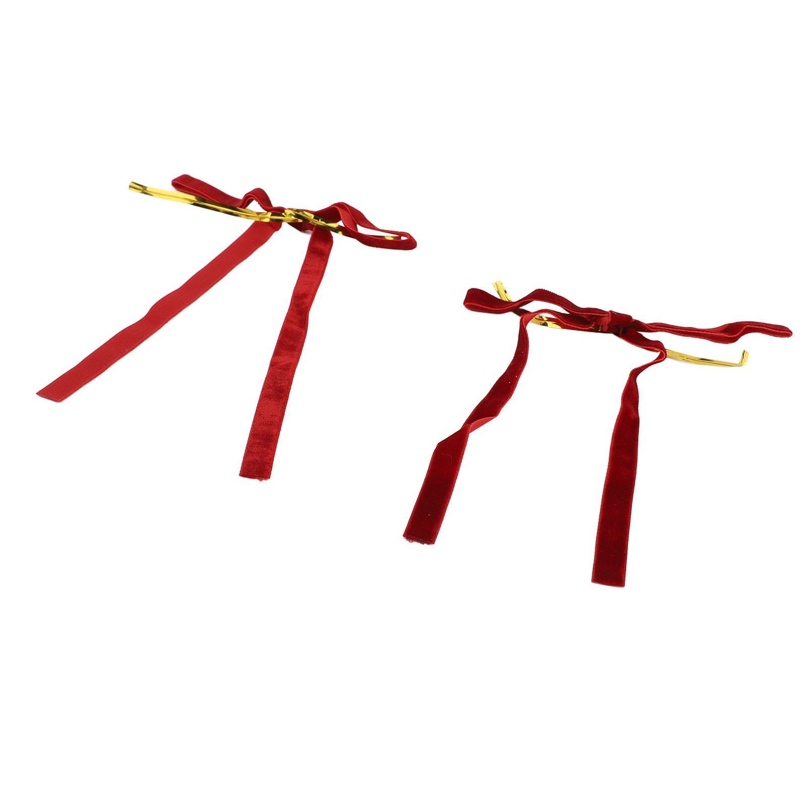 24pcs Velvet Bows Decorative Xmas Wreath Ribbon Bows for Xmas Garland Wedding view 11