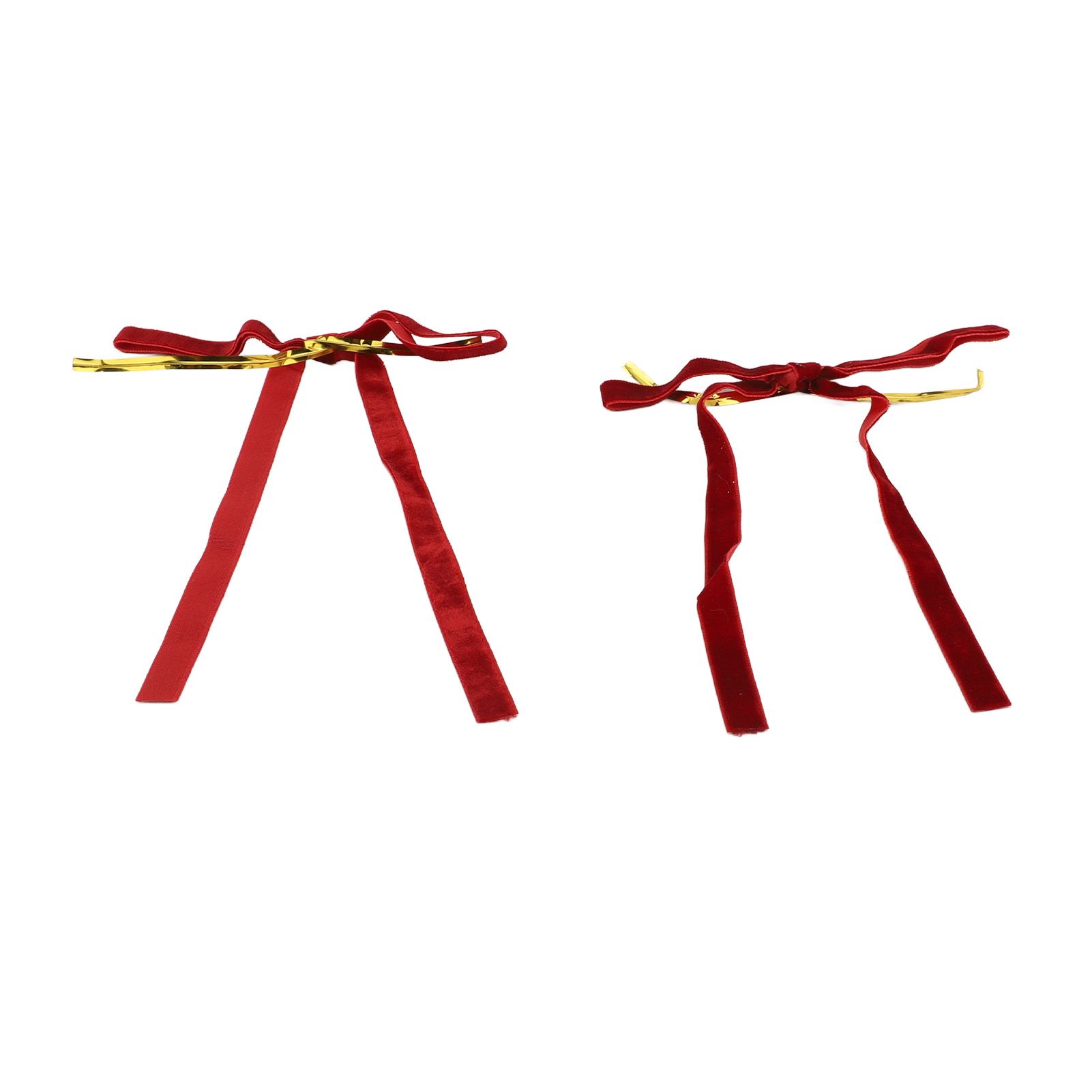 24pcs Velvet Bows Decorative Xmas Wreath Ribbon Bows for Xmas Garland Wedding view 12