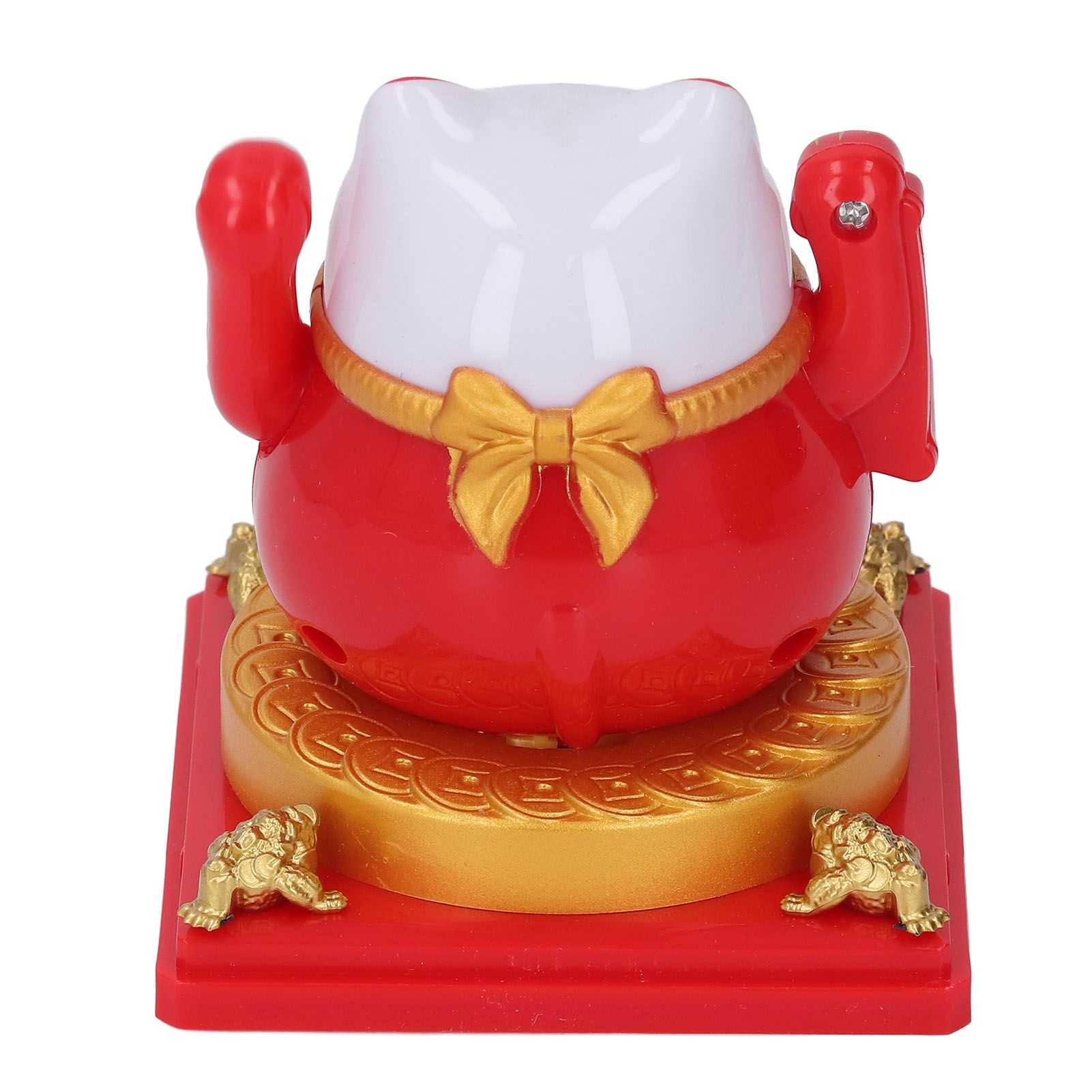 Lucky Cat Waving Arm Solar Powered Light Induction Wealth Welcoming Fortune view 7