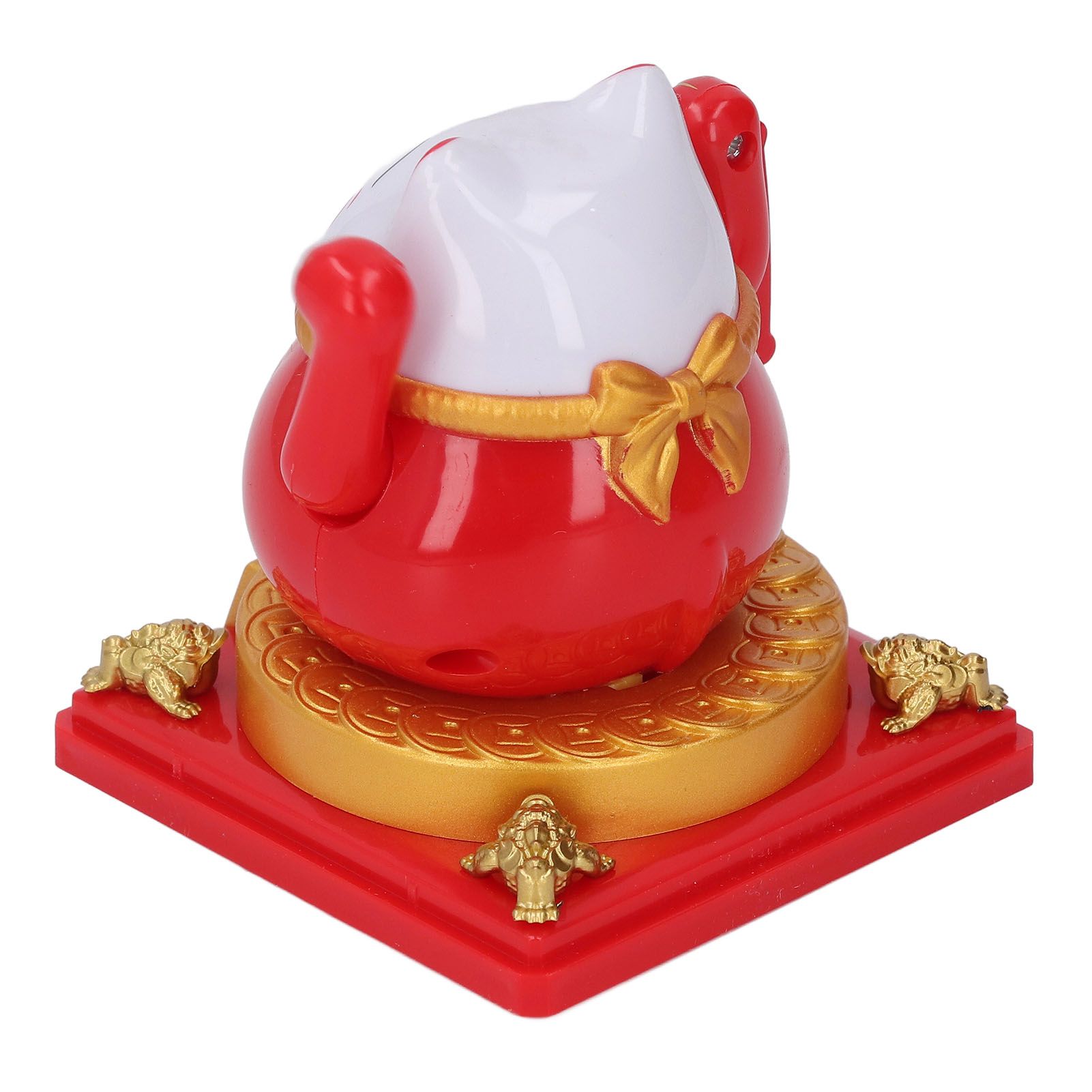 Lucky Cat Waving Arm Solar Powered Light Induction Wealth Welcoming Fortune view 9