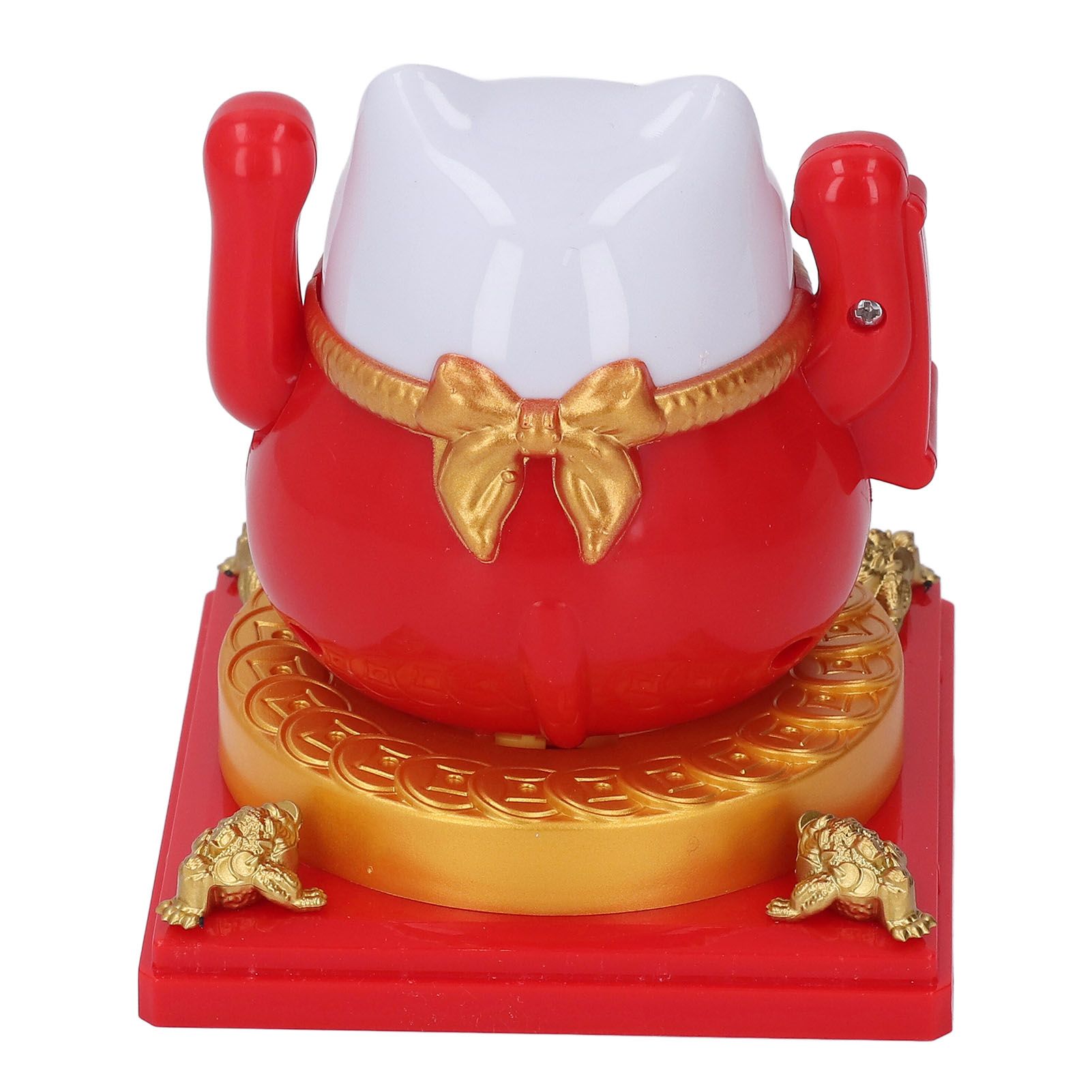 Lucky Cat Waving Arm Solar Powered Light Induction Wealth Welcoming Fortune view 7