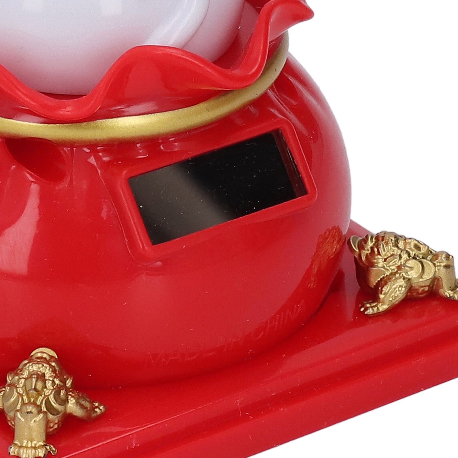 Lucky Cat Statue Automatic Waving Arm Solar Powered Wealth Welcoming Lucky Cat view 5