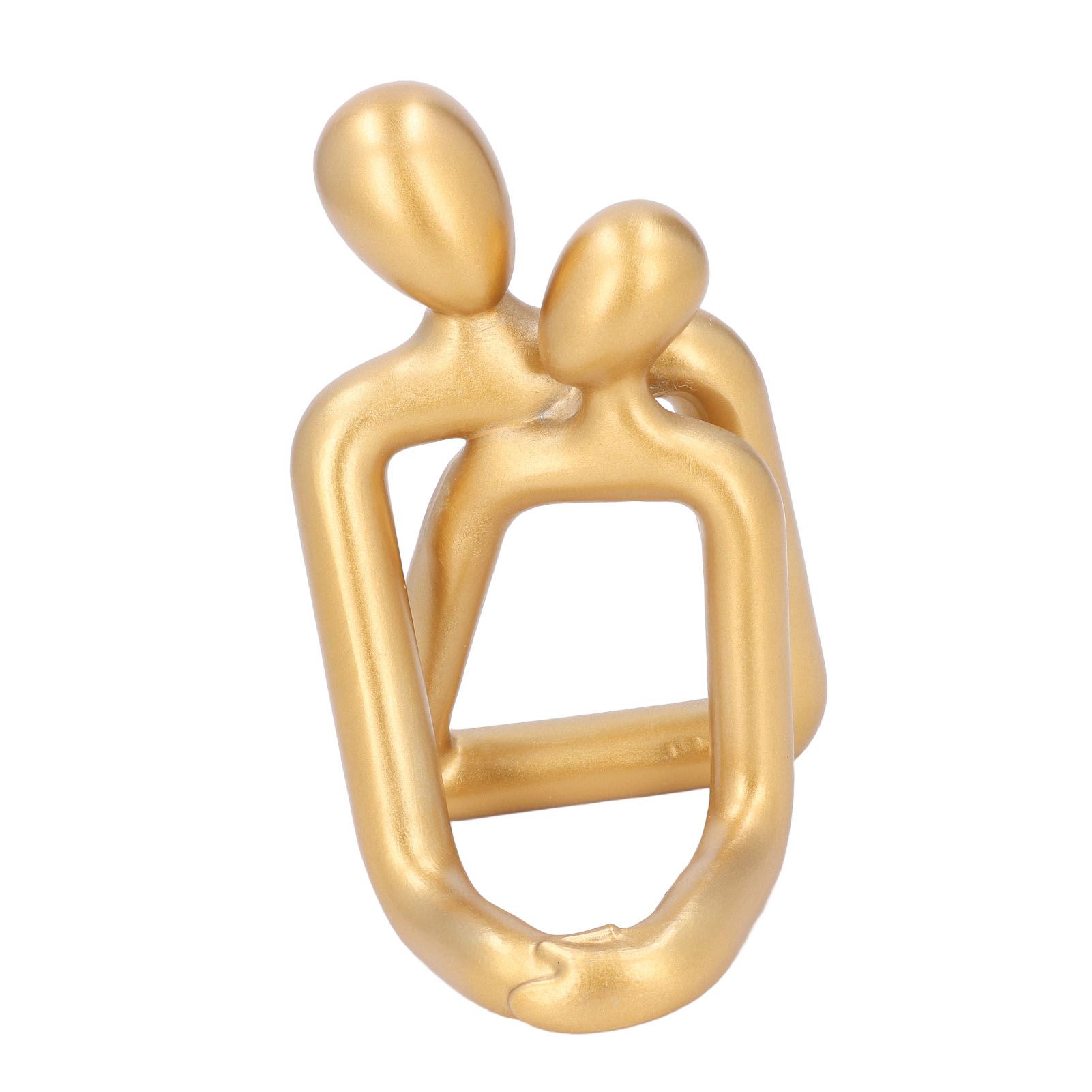 Love Sculpture Resin Exquisite Multifunctional Hugging Couple Sculpture for view 4