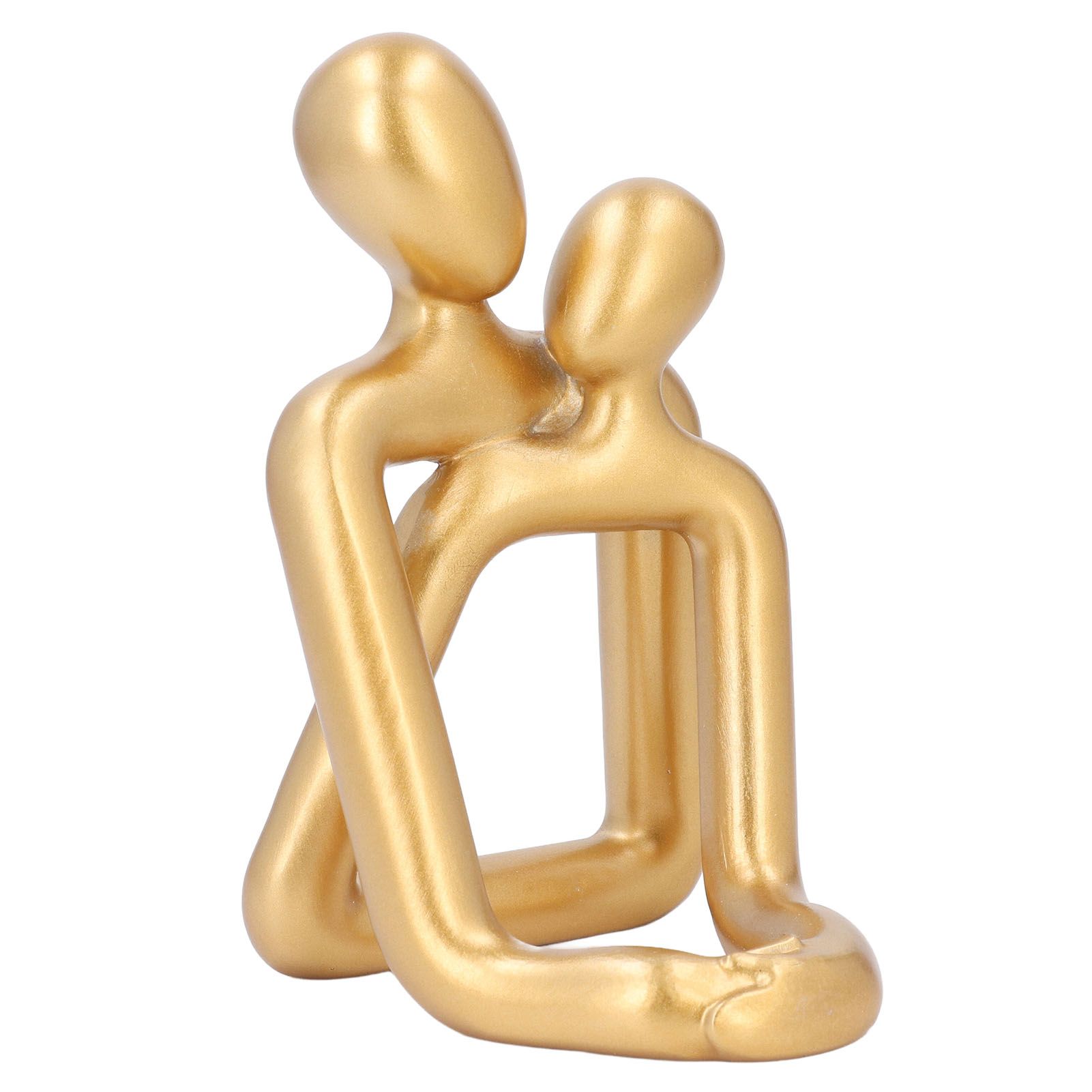 Love Sculpture Resin Exquisite Multifunctional Hugging Couple Sculpture for view 6