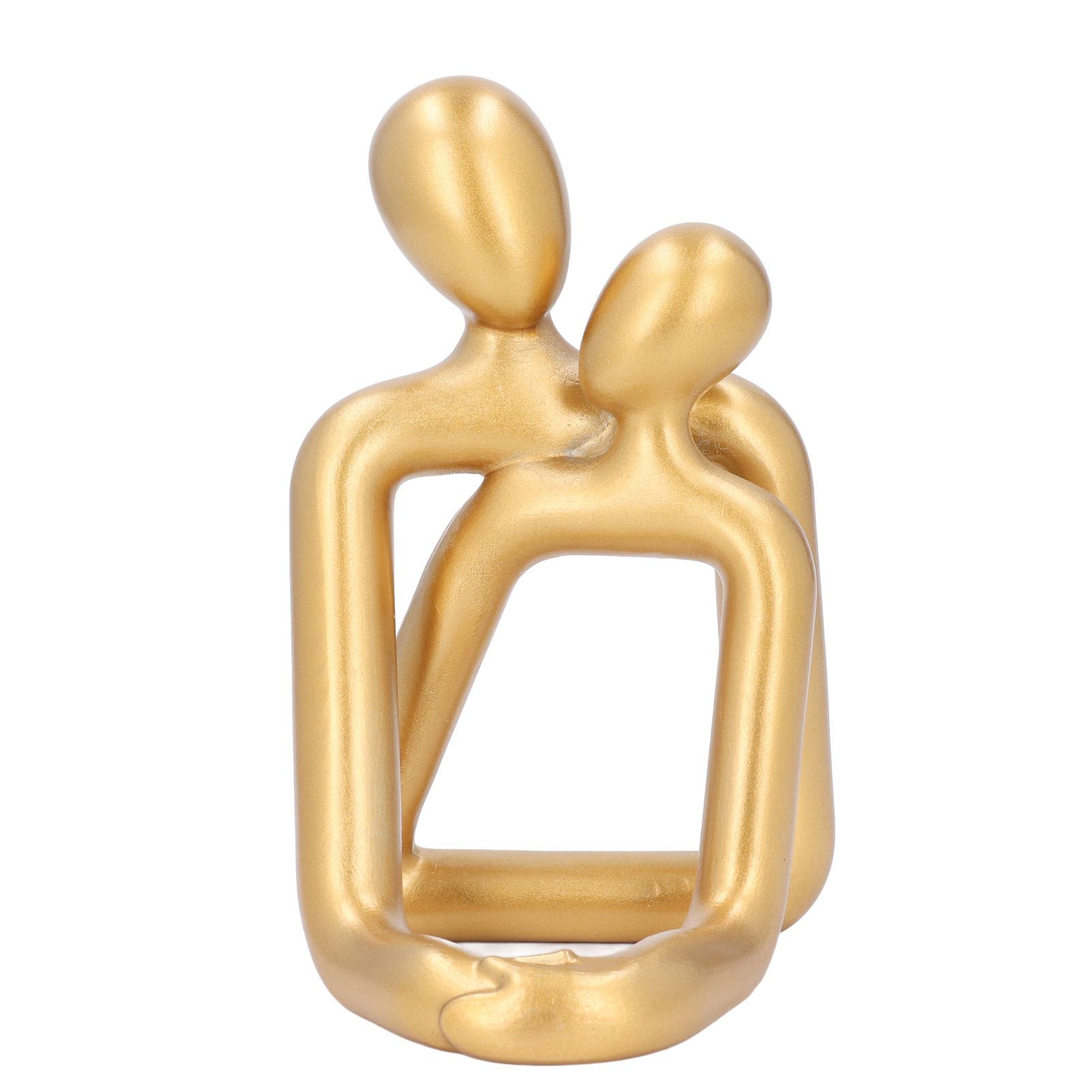 Love Sculpture Resin Exquisite Multifunctional Hugging Couple Sculpture for view 8