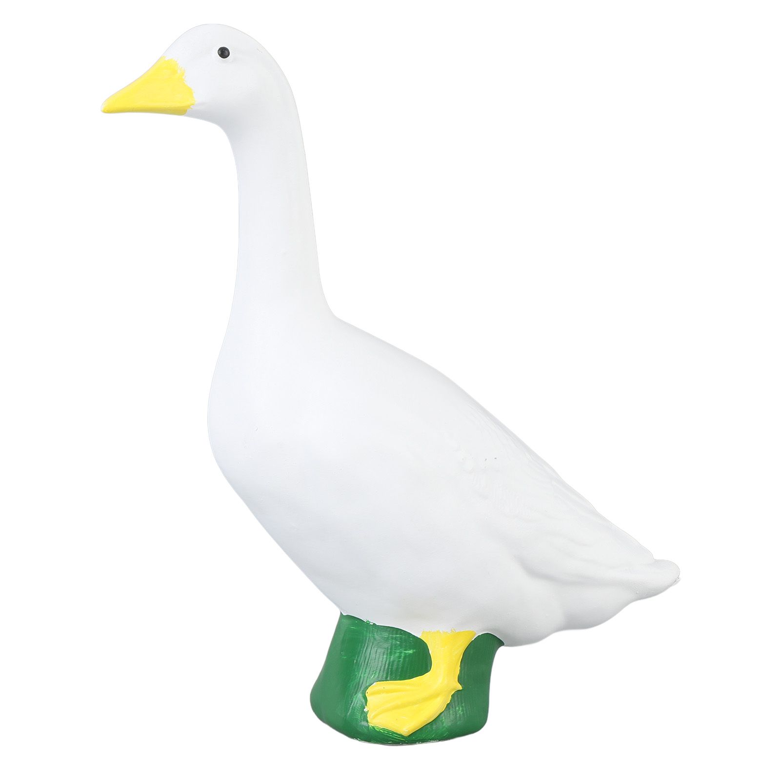 Goose Statue Resin Delicate Details Lifelike Exquisite Craft Goose Figurine view 3