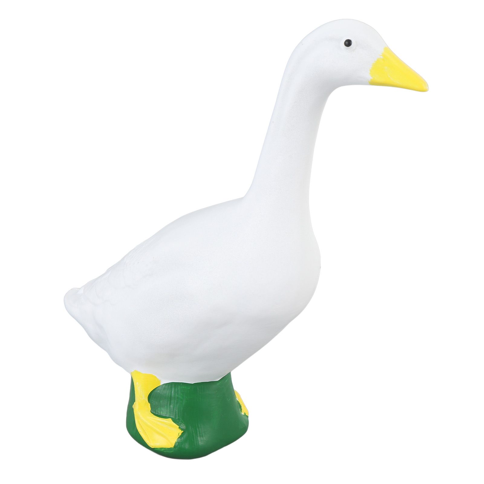Goose Statue Resin Delicate Details Lifelike Exquisite Craft Goose Figurine view 8