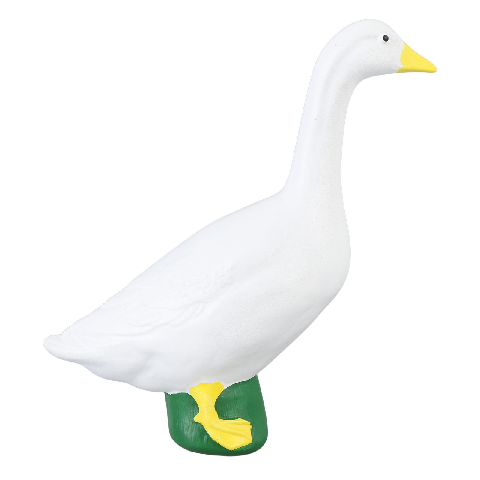 Goose Statue Resin Delicate Details Lifelike Exquisite Craft Goose Figurine view 9