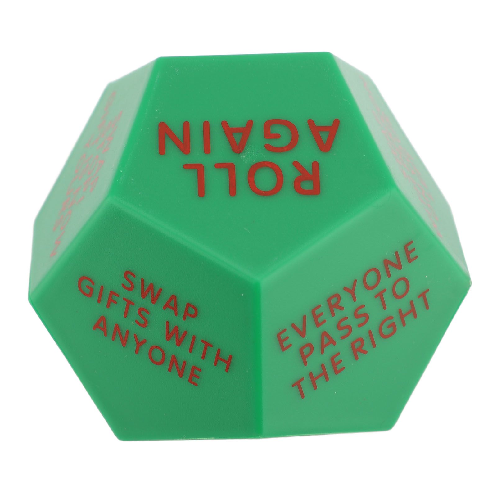Present Exchange Dice 12 Different Sides Plastic Xmas Present Exchange Dice view 5
