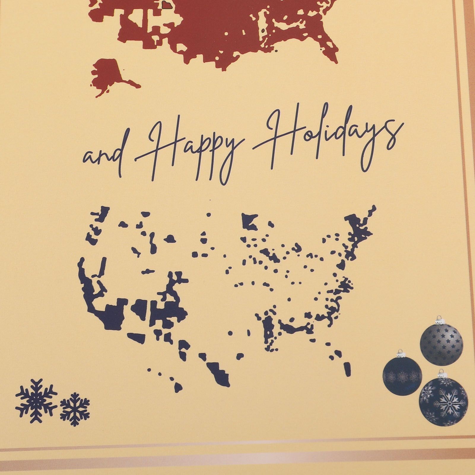10pcs Merry Xmas America Card Funny Greeting Cards Holiday Cards 8x5.3 Inch view 5