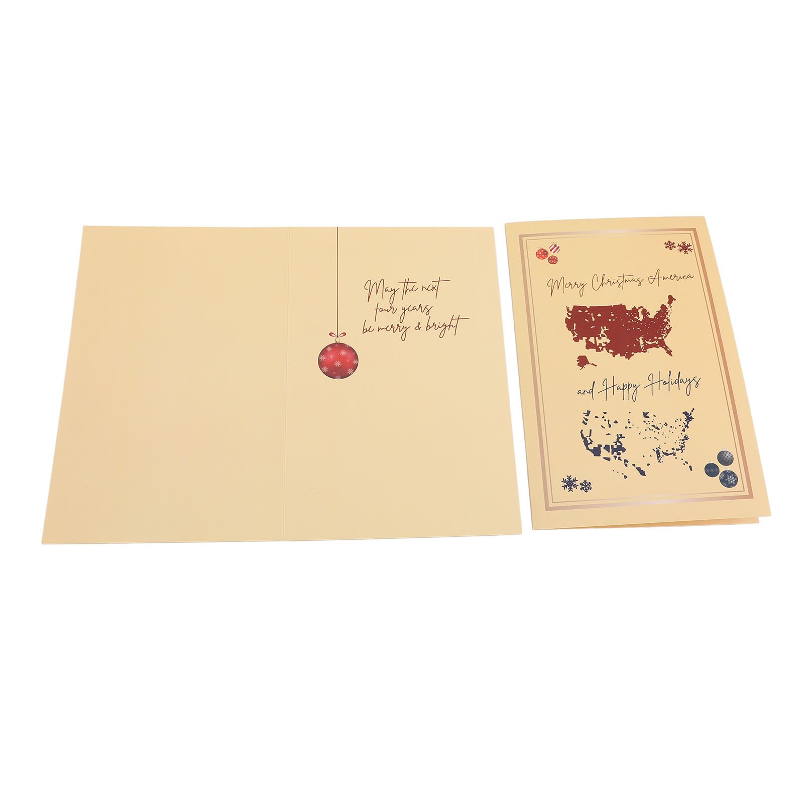 10pcs Merry Xmas America Card Funny Greeting Cards Holiday Cards 8x5.3 Inch view 6