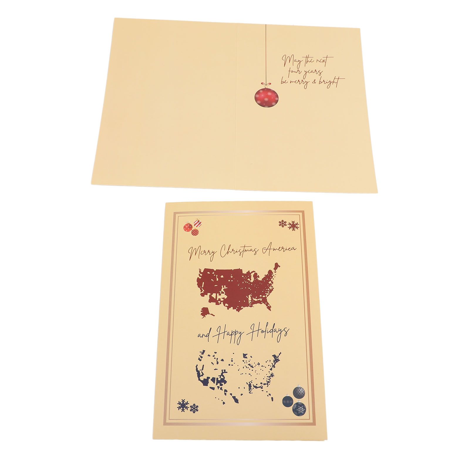 10pcs Merry Xmas America Card Funny Greeting Cards Holiday Cards 8x5.3 Inch view 11