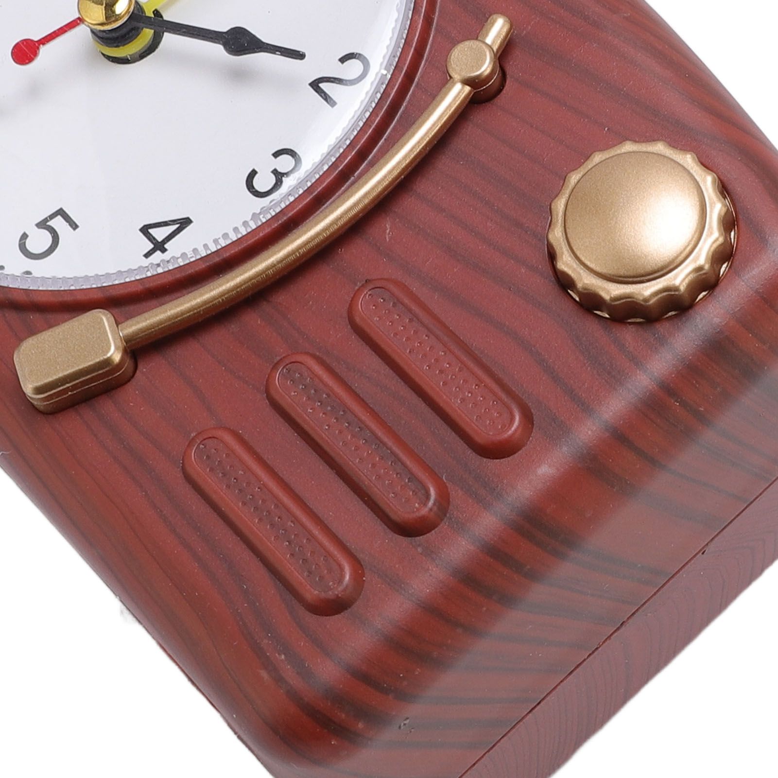 Vintage Gramophone Alarm Clock Plastic Simulated Phonograph Battery Operated view 5