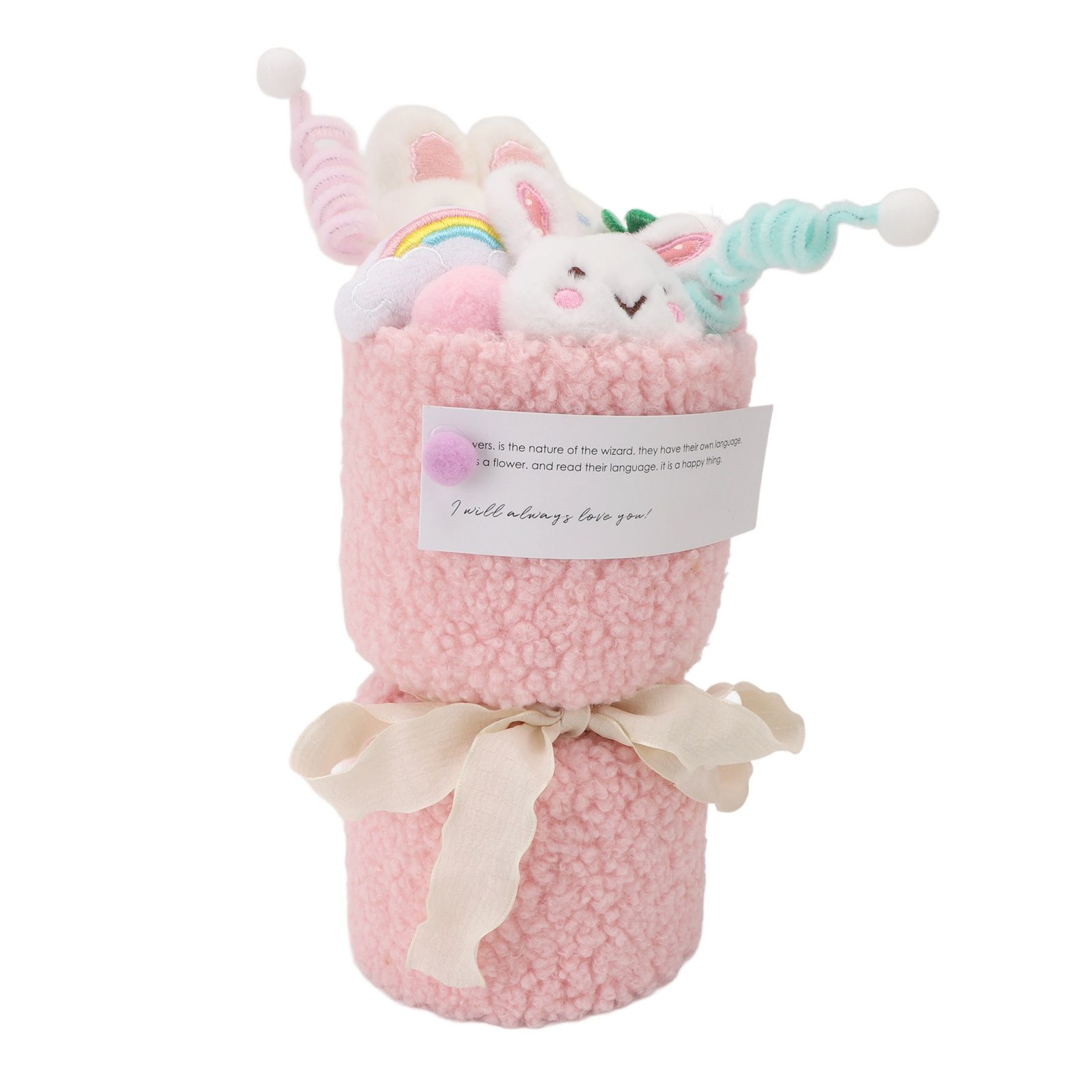Plush Toy Bouquet Cute Shape Stuffed Animal Doll Bouquet Home Decoration with view 4