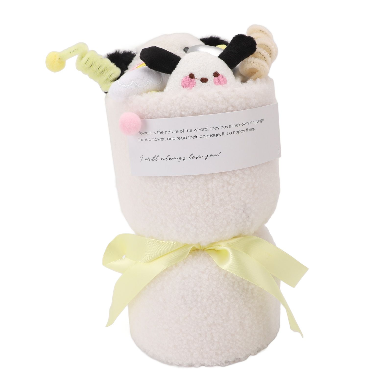 Plush Toy Bouquet Cute Shape Stuffed Animal Doll Bouquet Home Decoration with