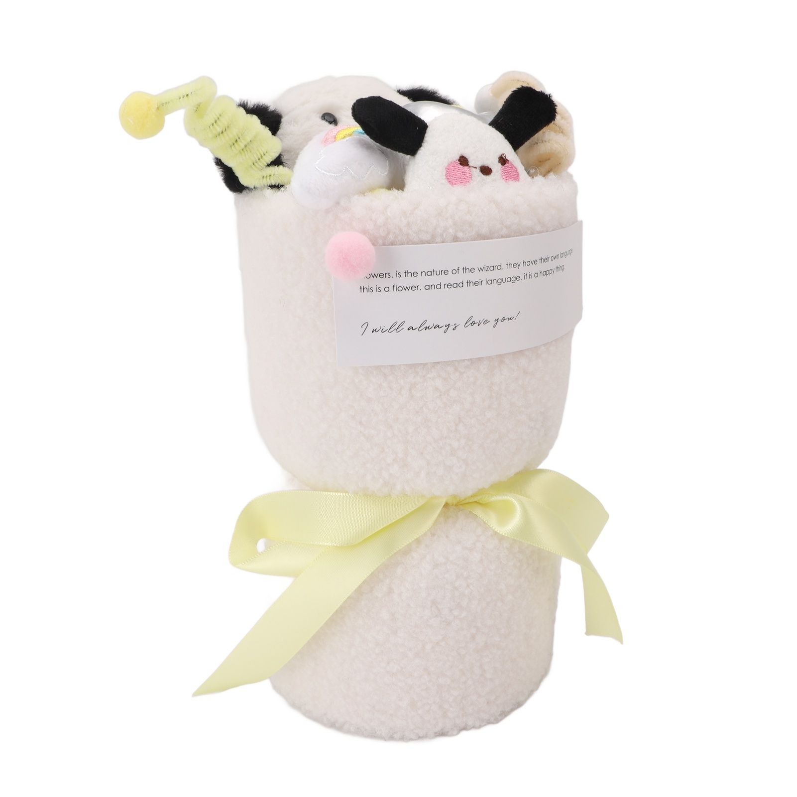 Plush Toy Bouquet Cute Shape Stuffed Animal Doll Bouquet Home Decoration with view 4