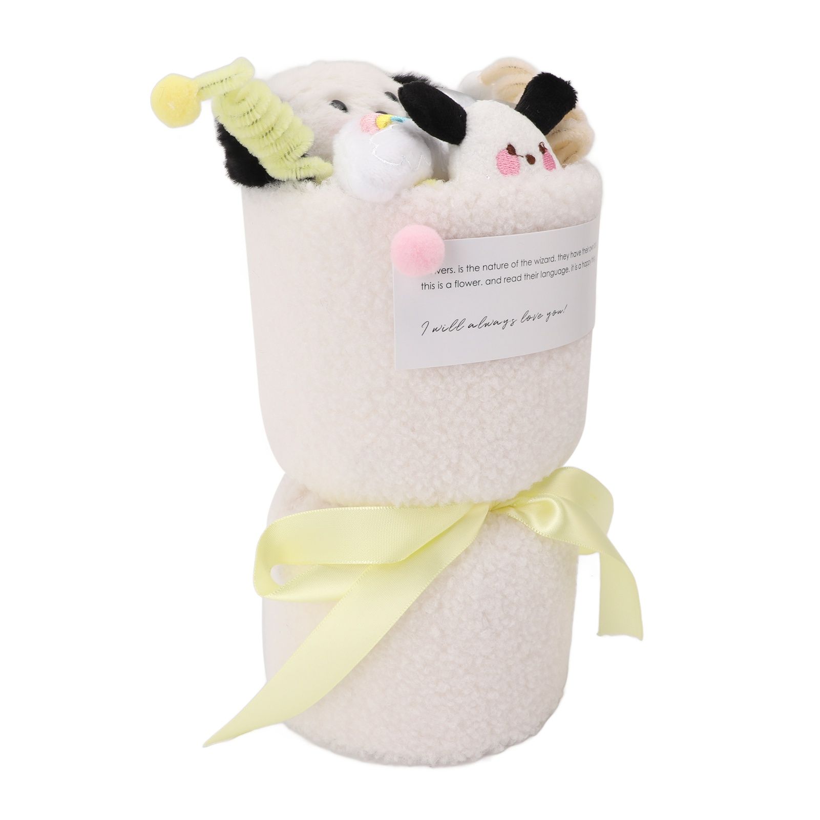 Plush Toy Bouquet Cute Shape Stuffed Animal Doll Bouquet Home Decoration with view 6