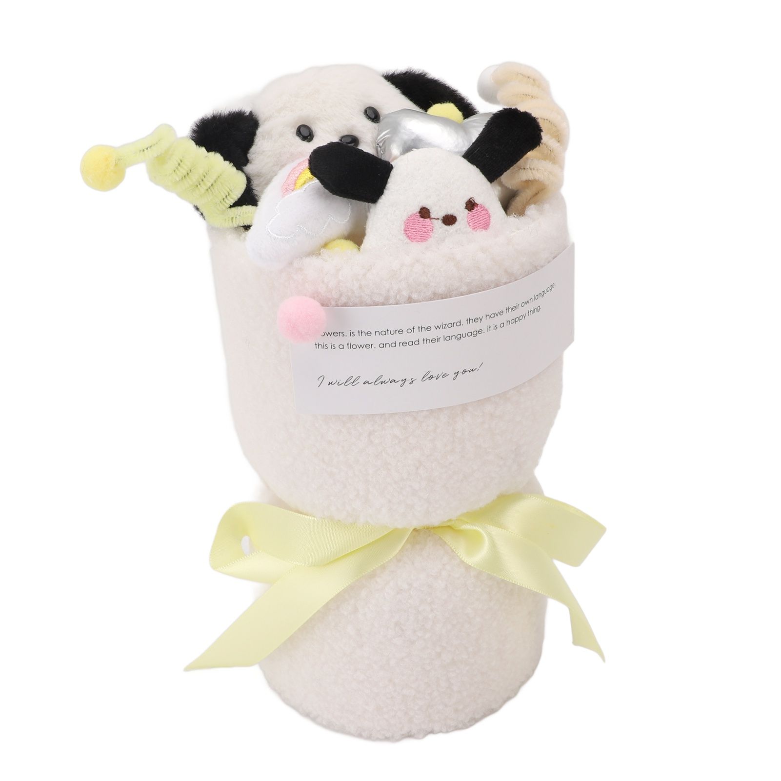 Plush Toy Bouquet Cute Shape Stuffed Animal Doll Bouquet Home Decoration with view 9