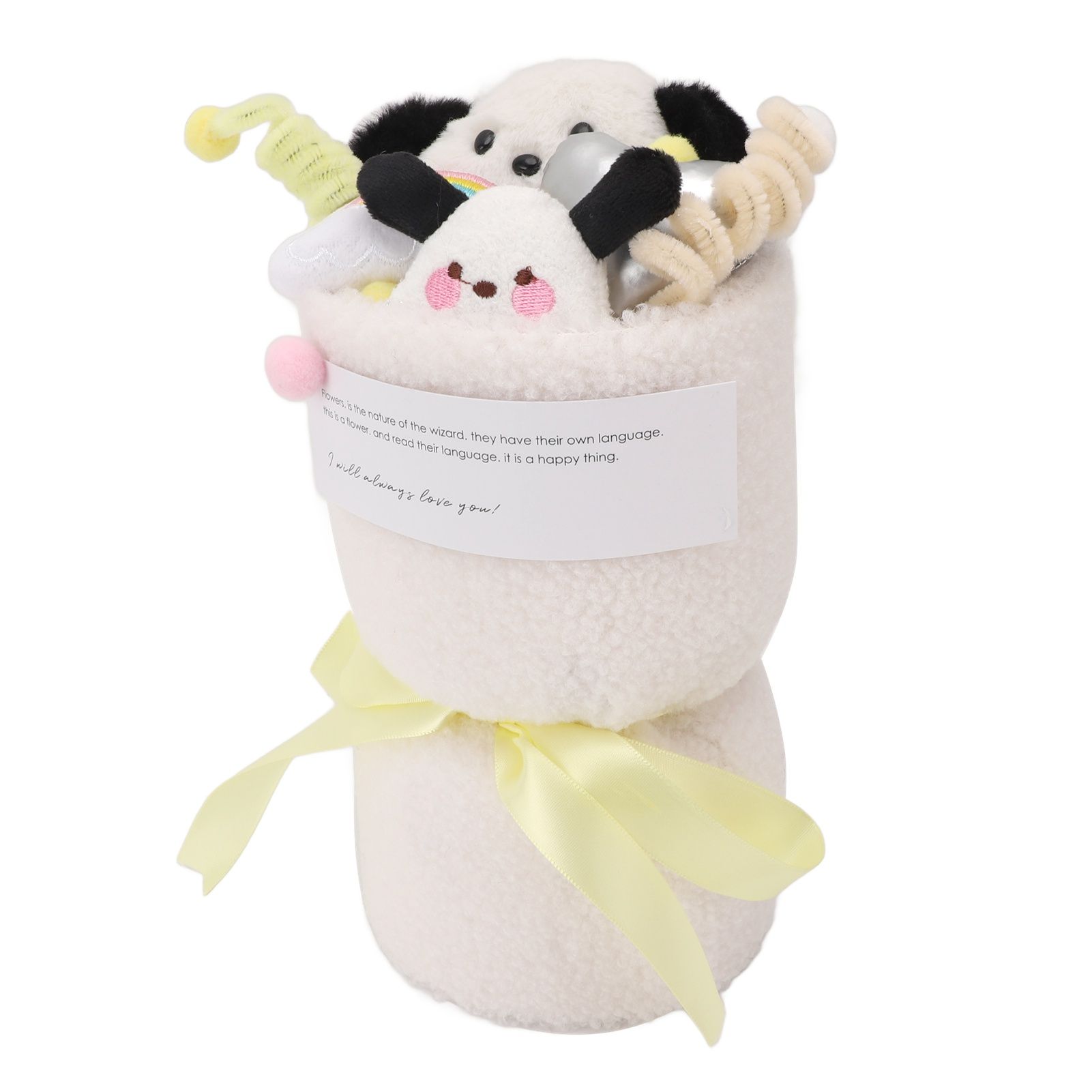 Plush Toy Bouquet Cute Shape Stuffed Animal Doll Bouquet Home Decoration with view 12