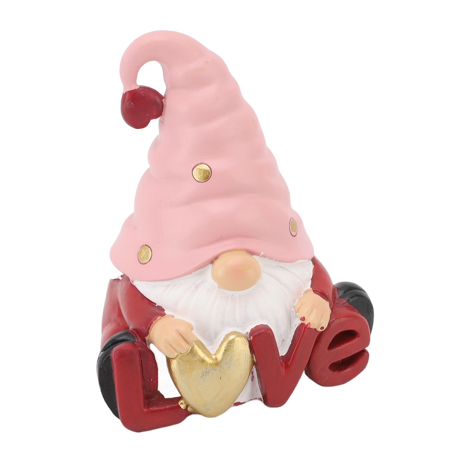Gnome Statue Sweet Resin Gnome Figurine for Home Wedding Party Holiday view 8
