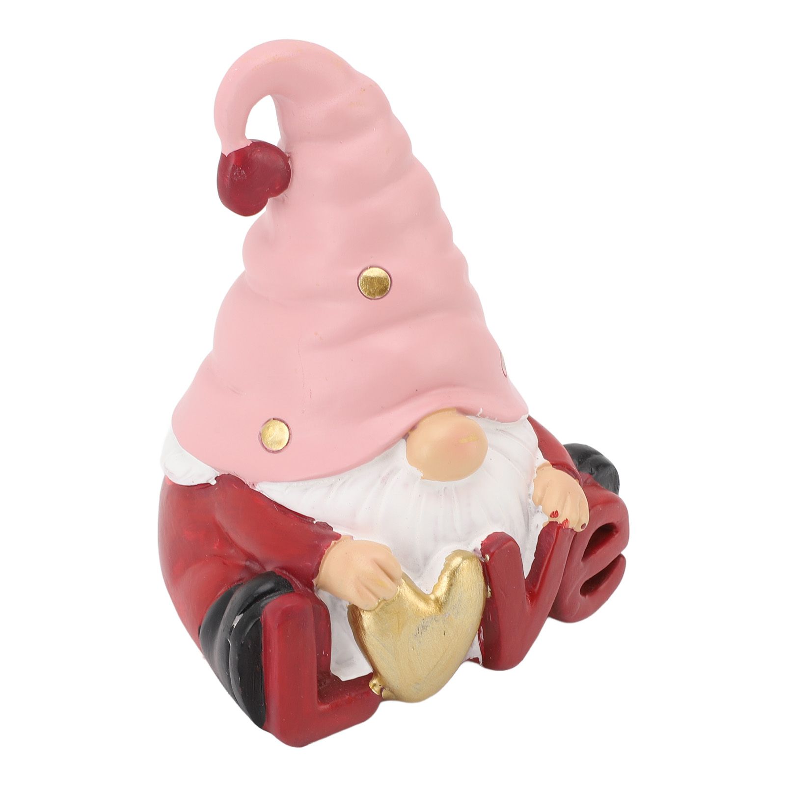 Gnome Statue Sweet Resin Gnome Figurine for Home Wedding Party Holiday view 9