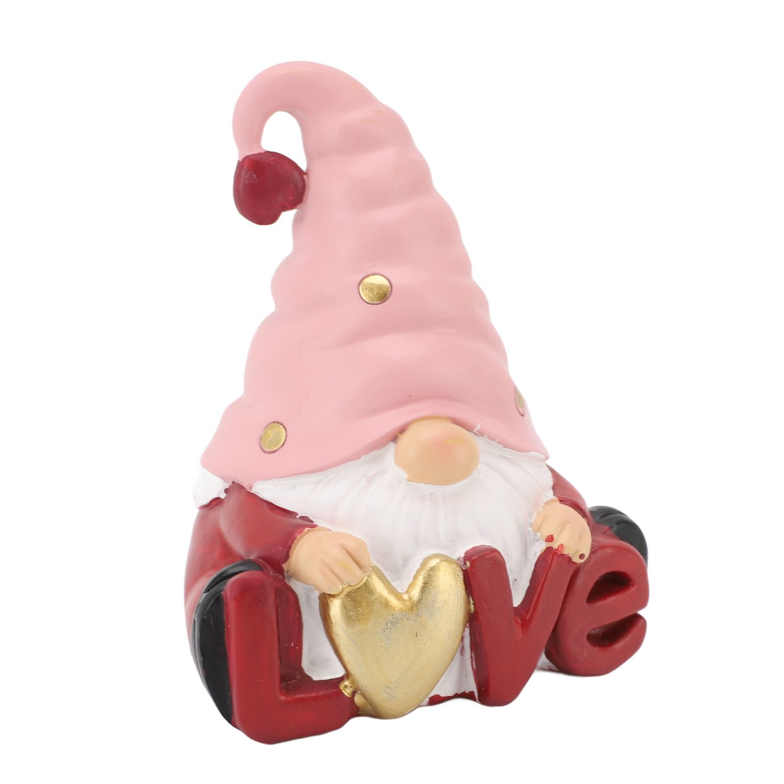 Gnome Statue Sweet Resin Gnome Figurine for Home Wedding Party Holiday view 10