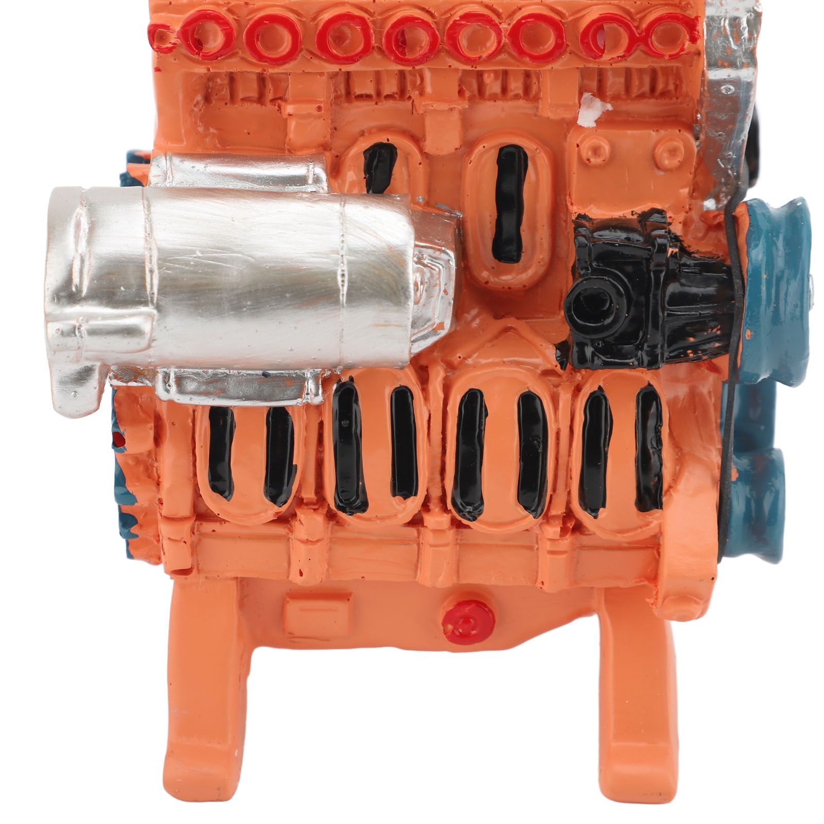 Car Engine Model Resin 8 Cylinder Car Engine Model Desktop Display Ornament view 7