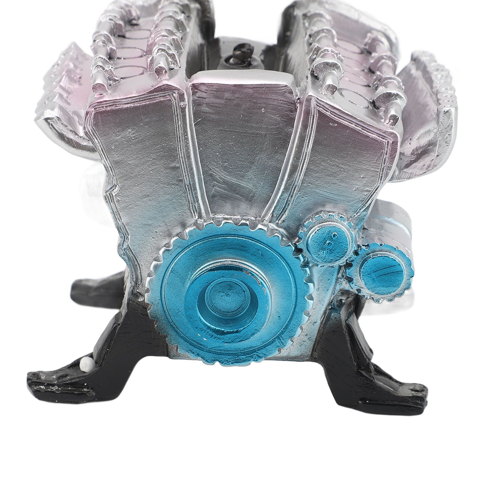 8 Cylinder Engine Model Creative Simulation Resin Car Engine for Ornaments view 5