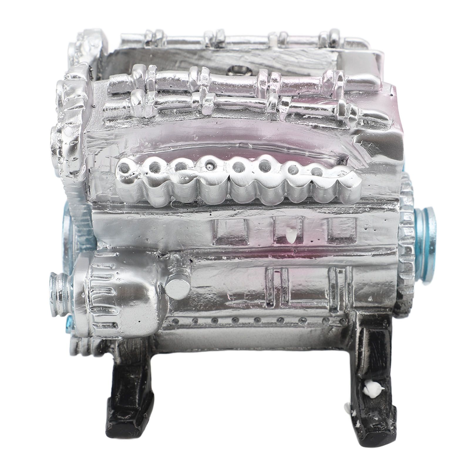8 Cylinder Engine Model Creative Simulation Resin Car Engine for Ornaments view 7