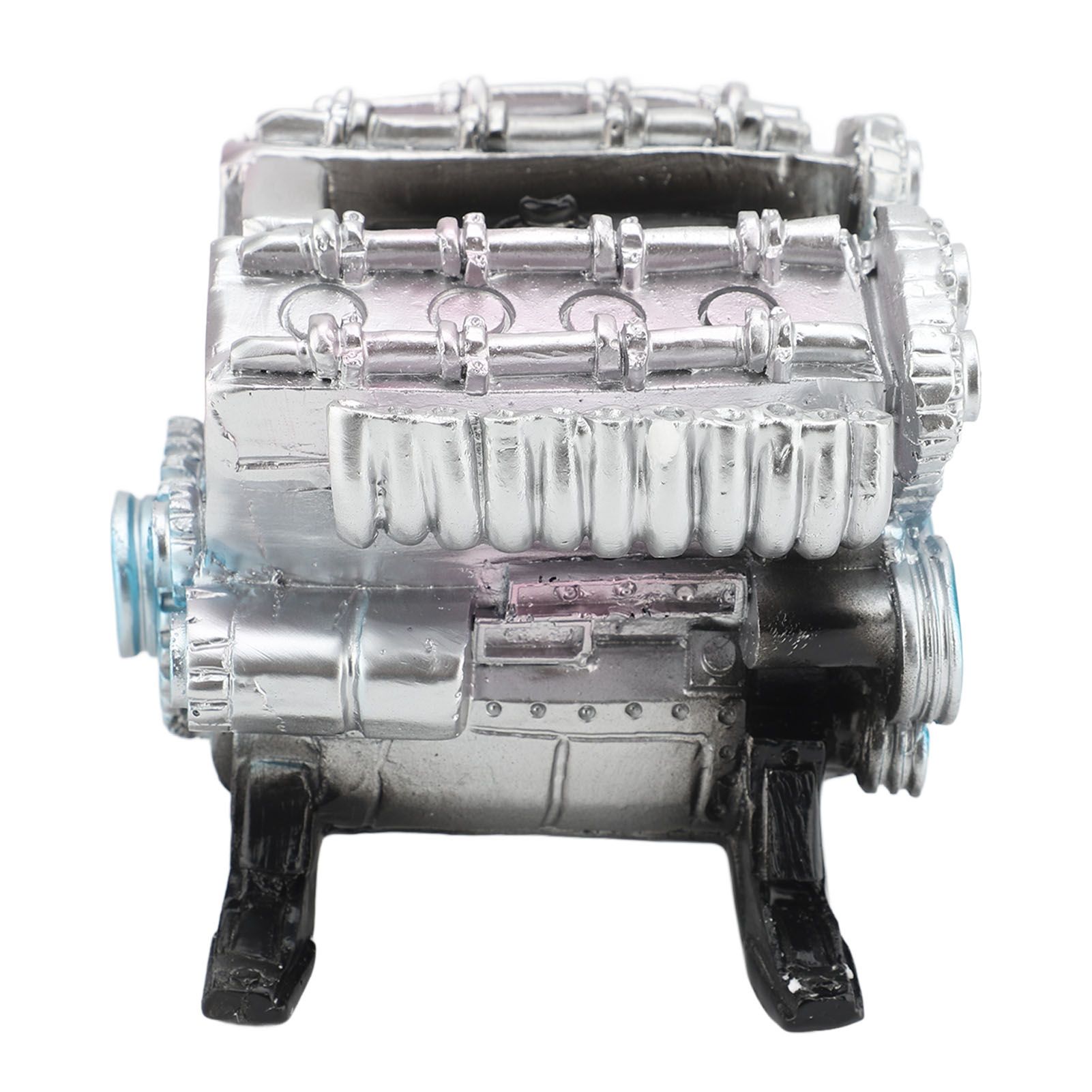 8 Cylinder Engine Model Creative Simulation Resin Car Engine for Ornaments view 8